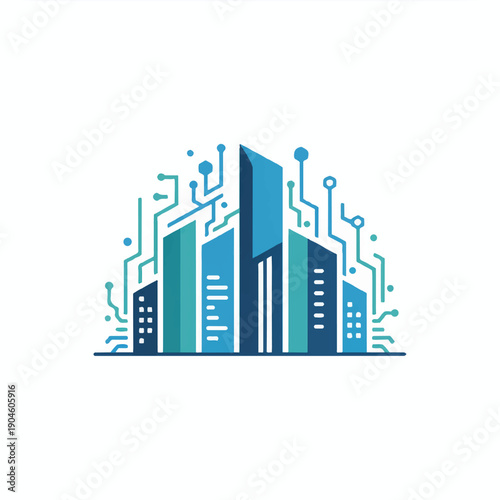 Clean flat vector logo design showcasing a minimalist anchor icon, ideal for maritime, travel, and stability-themed brands.