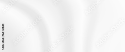 white silk cloth fabric wave overlapping with light and shadow. white and gray abstract texture background and copy space for web design