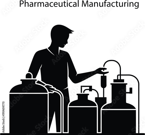 Pharmaceutical Manufacturing Industry Laboratory Medicine Production Equipment Chemicals
