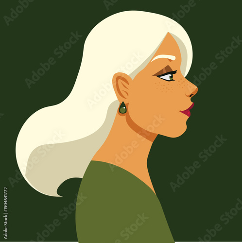 Abstract minimalistic female body. Modern single line art. Woman beauty fashion concept, minimalistic style.