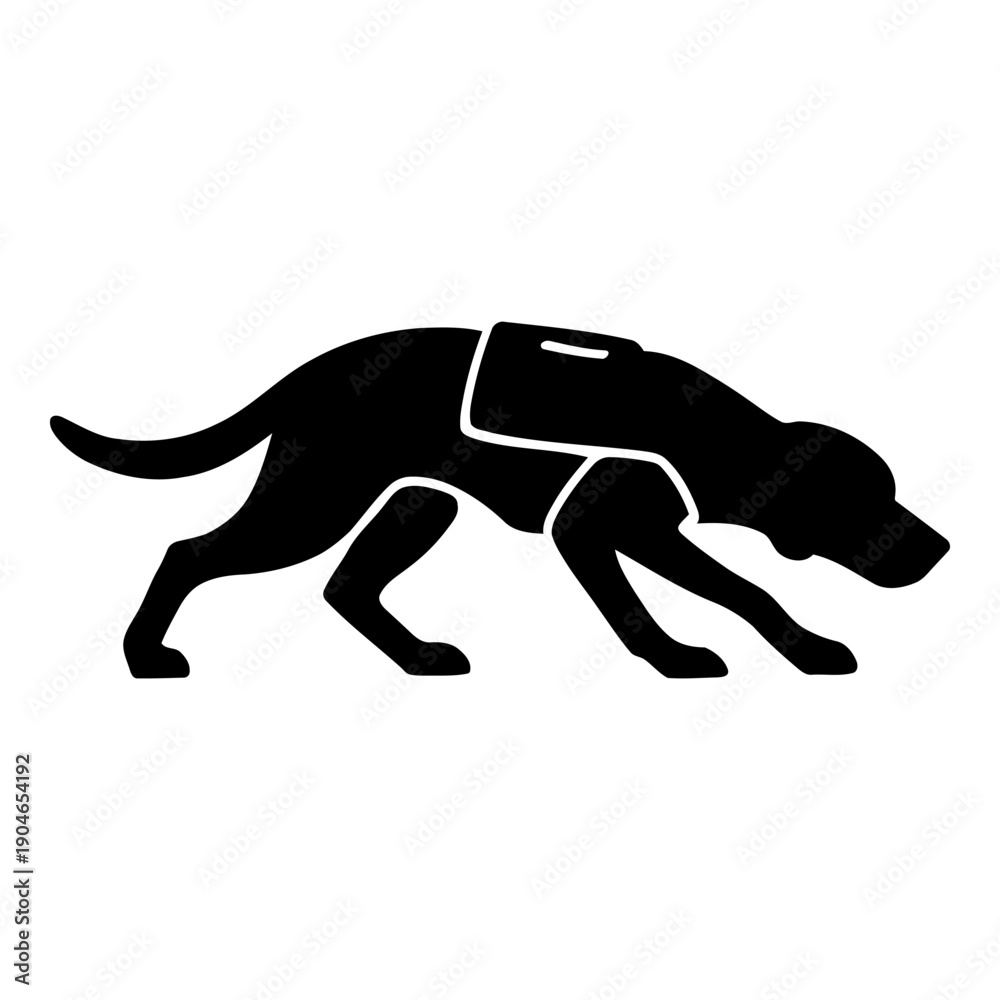 Obraz premium Empty white space with no objects or features silhouette