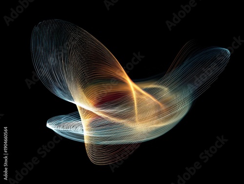 energy flow overlay isolated on a transparent background ar 43