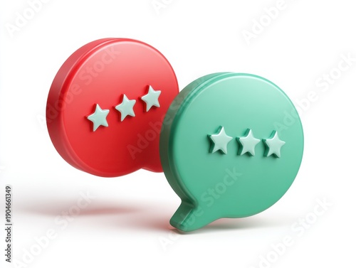 feedback 2d icon isolated on a transparent background ar 43