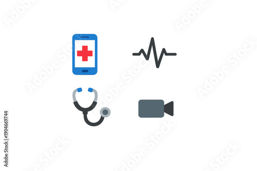 Health technology tools support remote medical care and patient monitoring in digital healthcare services and telemedicine solutions