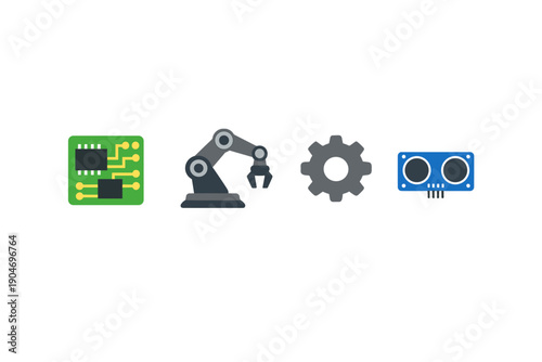 Different types of technology tools used in automation and engineering for efficient processes in manufacturing and production