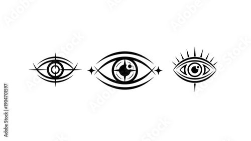 Abstract Eye Symbols