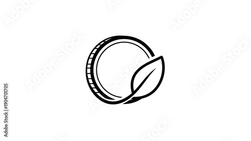 Sustainable Economy Green Finance Icon