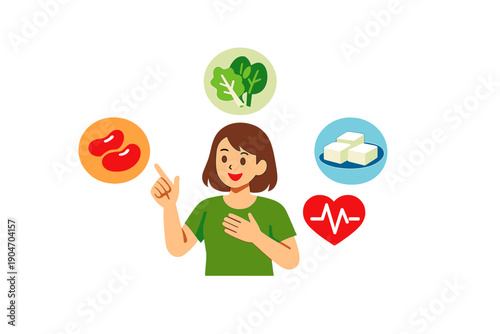 Understanding nutrition basics for a healthy lifestyle and making informed food choices about proteins, vegetables, sugars, and heart health