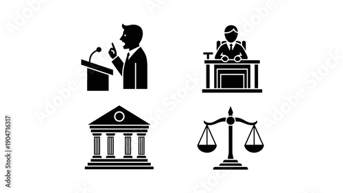 Law and Justice Icons