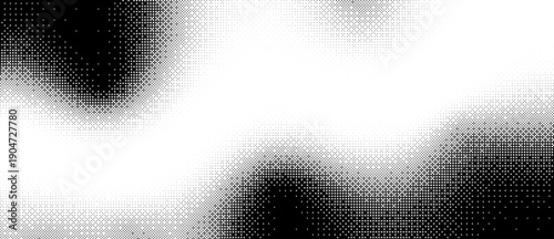 Grunge halftone gradient background. Faded grit noise texture. Colorful wallpaper. Retro pixelated backdrop. Anime or manga style comic overlay. Vector graphic design textured Grunge scratch template.