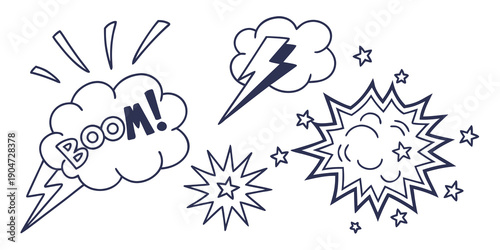 Explosive letters burst with energy in a dynamic and vibrant illustration Vector