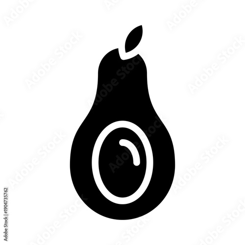 Avocado high quality illustration icons