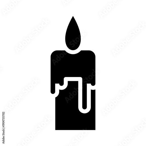 Candle high quality illustration icons