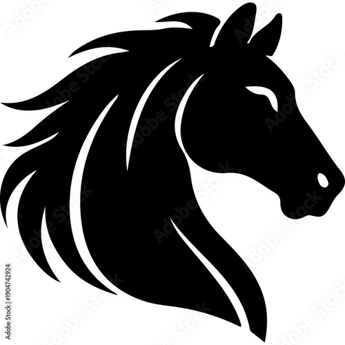 Horse Logo Silhouette