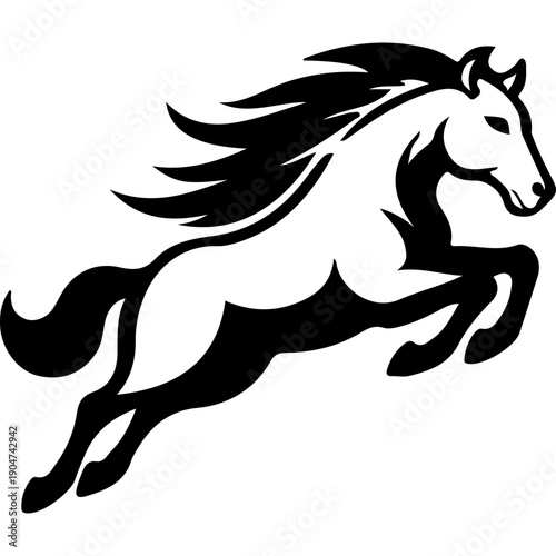 Horse Logo Silhouette