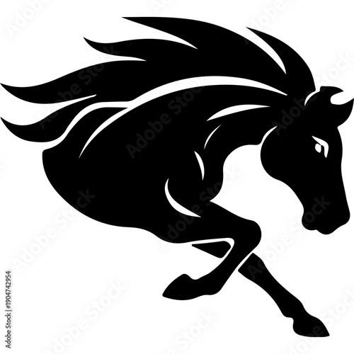 Horse Logo Silhouette