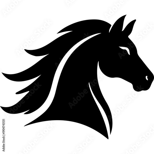 Horse Logo Silhouette