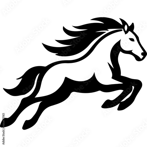 Horse Logo Silhouette