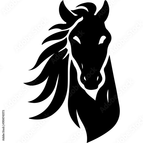 Horse Logo Silhouette