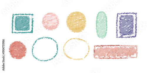 A vibrant collection of colorful, overlapping circles in various shades and sizes. Vector