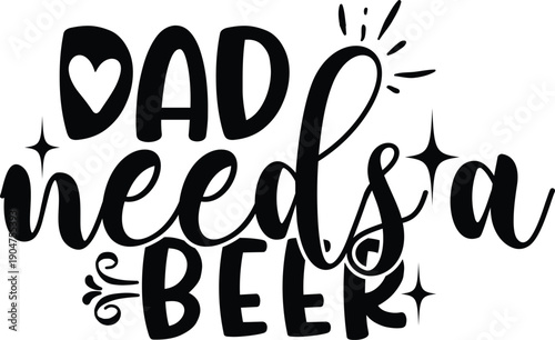 Happy Father's day, SVG  T-shirt design, Vector t-shirt design