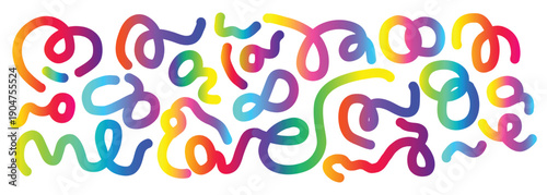 Vector illustration of a colorful alphabet set with abstract backgrounds and splashes featuring 3d fridge magnets for kids school education and design