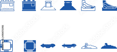 Industrial and Technology Icons