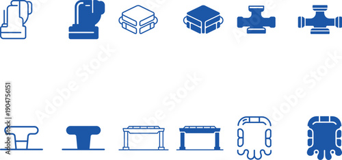 Industrial Equipment Icons