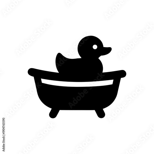 Playful Bathtime Joy Splash Icon