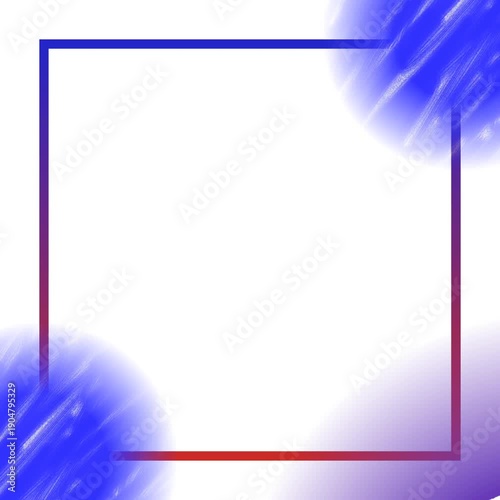 Template Background Gradient Frame with Brush Strokes Animation