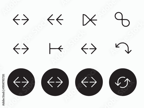 Vector file illustration showing text in a clean and simple design Vector