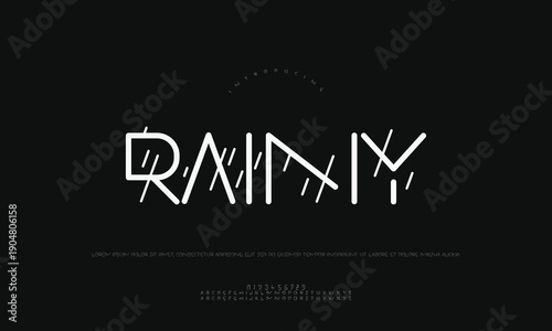 Raindrops on a window pane, evoking a melancholic mood, abstract weather background