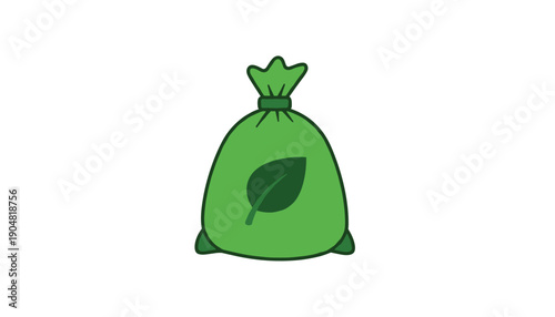 Green sack bag agriculture storage container