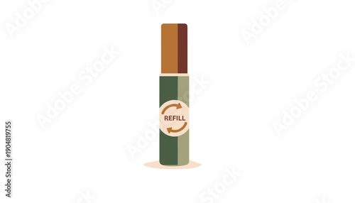 Cosmetic roll on bottle beauty product