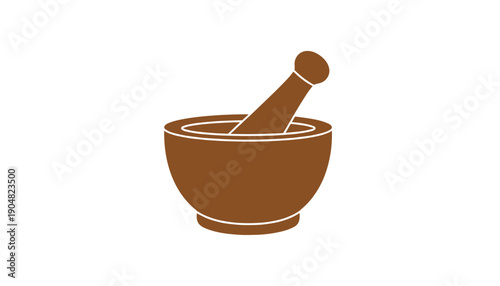 Mortar and pestle bowl pharmacy tool
