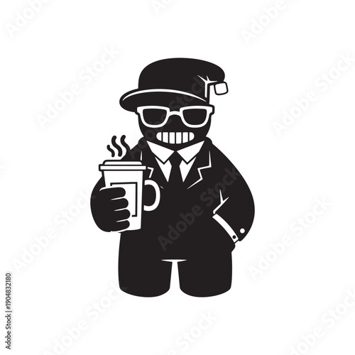 A detailed vector file illustration showcasing a complex geometric pattern.