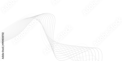 Abstract blue wave background featuring futuristic 3d wavy lines and vector curve shapes for a high-tech business wallpaper design and architectural art backdrop