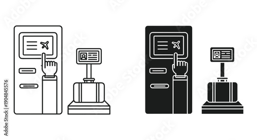 Smartphone mobile payment transaction icons set flat vector illustration isolated on white background