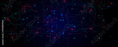 Hacker Attack Cyber Security Digital Data Breach Computer Fraud Red Code Cyberattack Screen Alert. Malware Internet Crime Cybersecurity Software Technology System Network Protection. Vector Concept