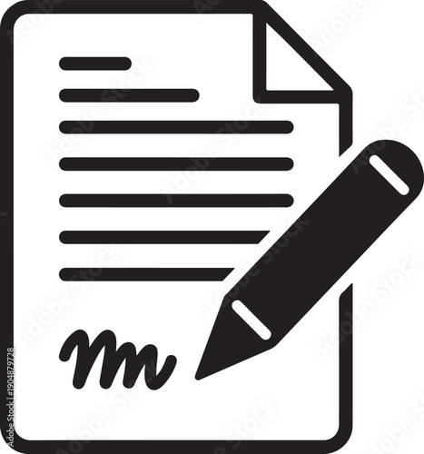 Agreement icon sign symbol design.