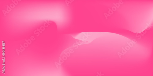 Abstract gradient background of ligh pink color. Beauty curved shape composition illustration art for banner, poster, brochure, digital, web, page, surface, decoration, advertising, header, greeting