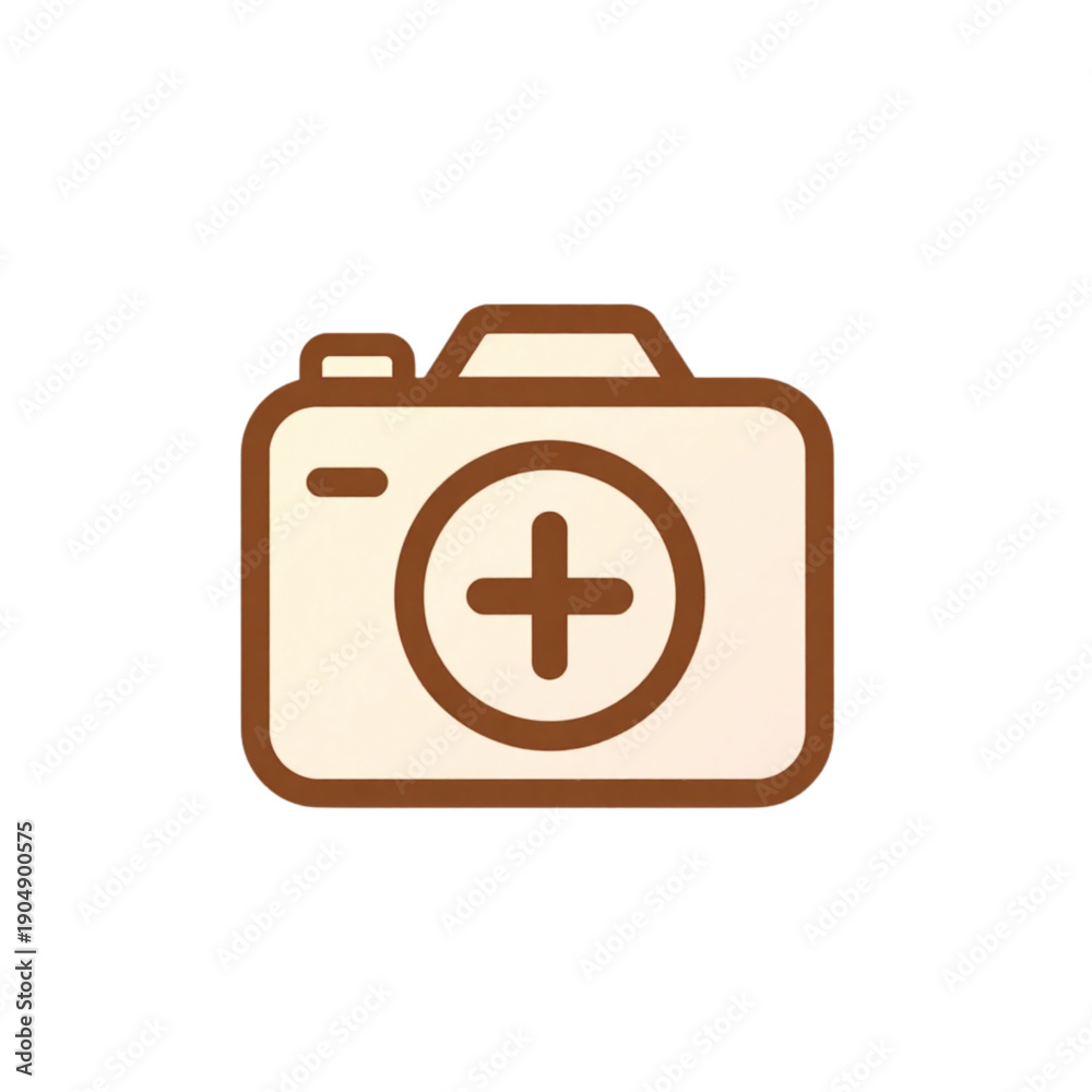 Obraz premium A medical first aid kit box featuring a red cross symbol on an emergency medicine briefcase illustration for health care and travel vector icons