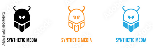 Synthetic media logos