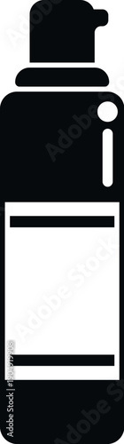 Aerosol can dispenser representing personal hygiene and grooming products