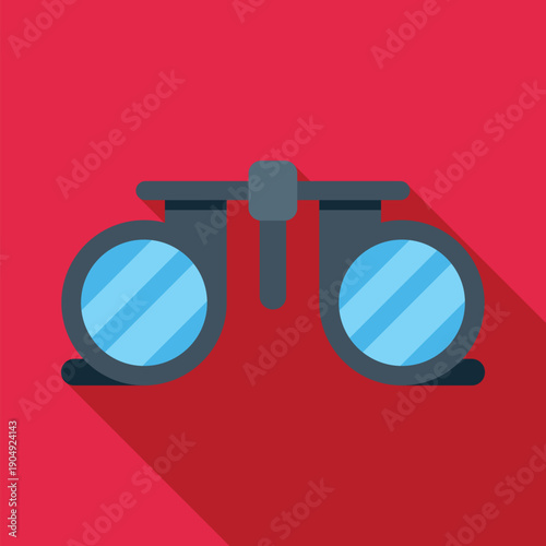 Refractor instrument with lenses for checking vision and vision correction