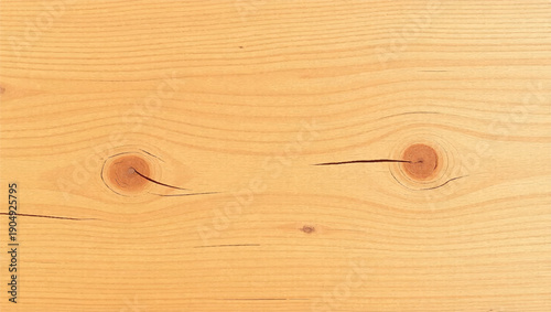 Light wood texture with natural pattern. Wooden surface with natural grain and knots. Wood background. 