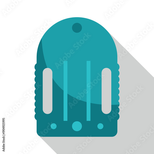 Electronic key fob for secure remote access control illustration