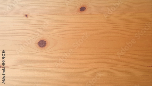 Light wood texture with natural pattern. Wooden surface with natural grain and knots. Wood background. 