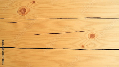 Light wood texture with natural pattern. Wooden surface with natural grain and knots. Wood background. 