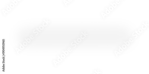 Canvas Print Horizontal white soft glow bar element for text highlights and interface design